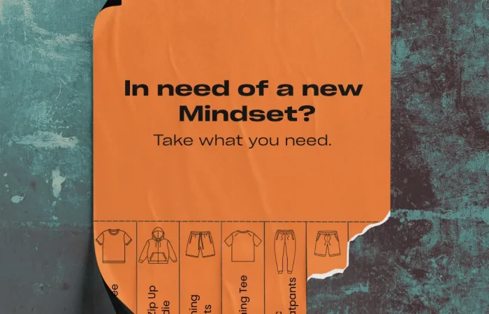 Fashion backstage with Mindset Apparel premium basics and minimal street style collection